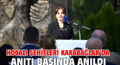 Hocalı Şehitleri Karabağlar’da anıtı başında anıldı