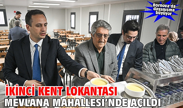 İkinci Kent Lokantası Mevlana Mahallesi'nde açıldı
