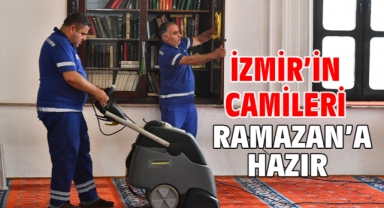 İzmir’in camileri Ramazan’a hazır