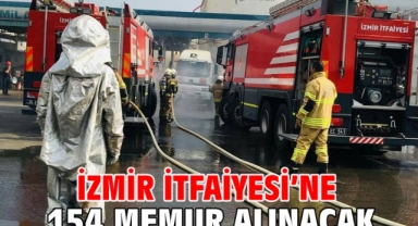 İzmir İtfaiyesi’ne 154 memur alınacak