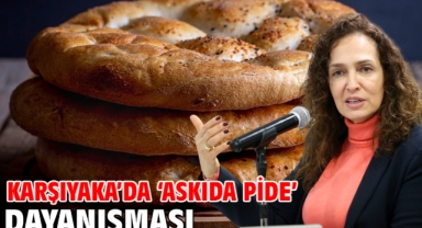 Karşıyaka’da ‘Askıda Pide’ dayanışması