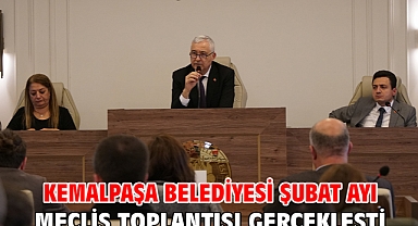 Kemalpaşa Belediyesi Şubat Ayı Meclis Toplantısı Gerçekleşti