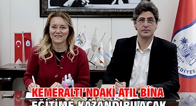 Kemeraltı’ndaki atıl bina eğitime kazandırılacak