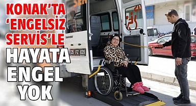 Konak’ta ‘Engelsiz Servis’le Hayata engel yok