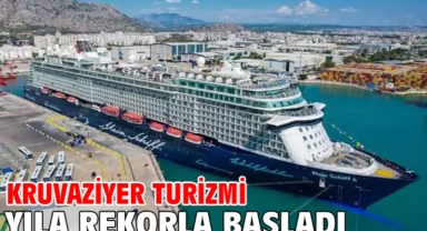 Kruvaziyer turizmi yıla rekorla başladı