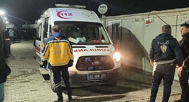Malatya'da polis memurunu bıçakla yaralayan şüpheli ayağından vurularak yakalandı