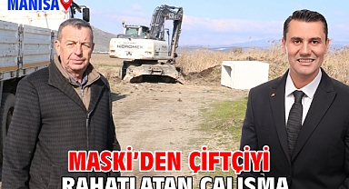 MASKİ’den çiftçiyi rahatlatan çalışma
