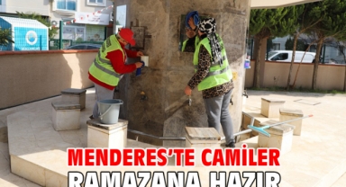 Menderes’te Camiler Ramazana Hazır