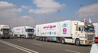 Mısır’dan Gazze’ye Ramazan ayı öncesinde 7 bin 200 tonluk yardım