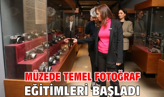 Müzede temel fotoğraf eğitimleri başladı