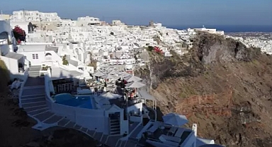 Santorini'de OHAL ilan edildi