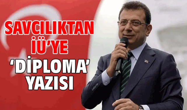 Savcılıktan İÜ’ye ‘diploma’ yazısı