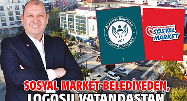 Sosyal Market Belediyeden, Logosu Vatandaştan