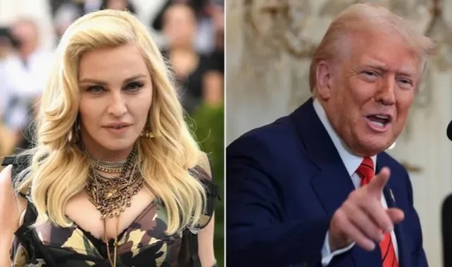 Türkiye'de olsa Madonna tutuklanırdı! Ünlü Şarkıcıdan Trump'a ağır sözler