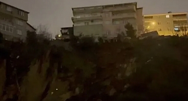 Üsküdar'da toprak kayması: 2 bina boşaltıldı