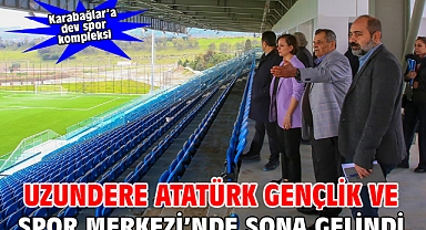 Uzundere Atatürk Gençlik ve Spor Merkezi’nde sona gelindi