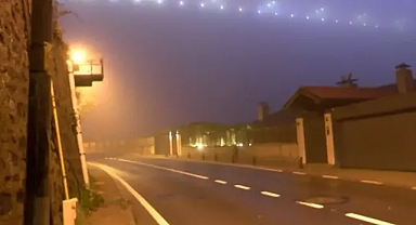 Yoğun sis; boğazda gemi trafiği askıya alındı