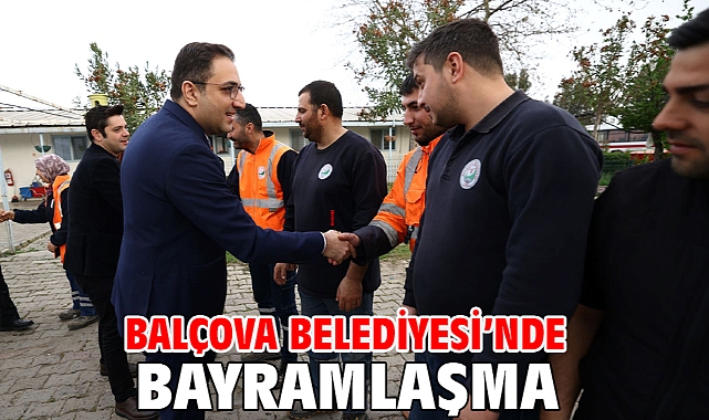 Balçova Belediyesi’nde bayramlaşma