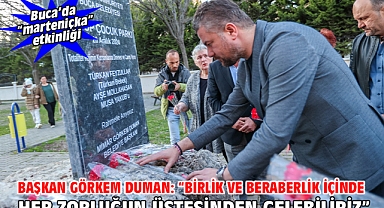 Başkan Görkem Duman: “Birlik ve beraberlik içinde her zorluğun üstesinden gelebiliriz”