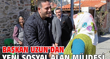 Başkan Uzun’dan Yeni Sosyal Alan Müjdesi