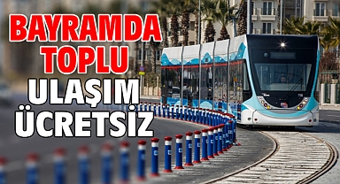 Bayramda toplu ulaşım ücretsiz