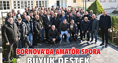 Bornova’da amatör spora büyük destek