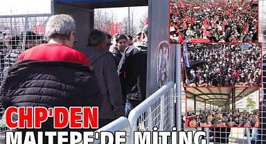 CHP'den Maltepe'de miting