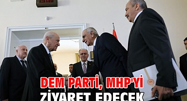 DEM Parti, MHP'yi ziyaret edecek