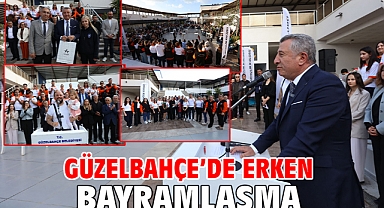 Güzelbahçe’de erken bayramlaşma