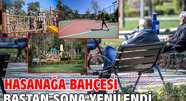 Hasanağa Bahçesi baştan sona yenilendi