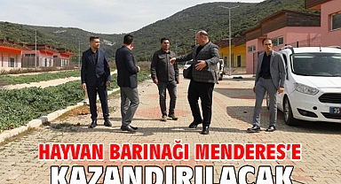 Hayvan Barınağı Menderes’e Kazandırılacak