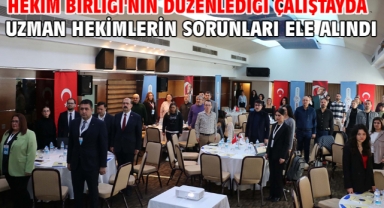 Hekim Birliği'nin düzenlediği çalıştayda uzman hekimlerin sorunları ele alındı