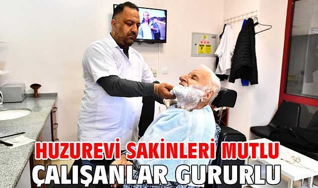 Huzurevi sakinleri mutlu çalışanlar gururlu