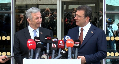 İmamoğlu'ndan Yavaş'a ziyaret