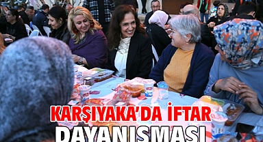 Karşıyaka’da iftar dayanışması