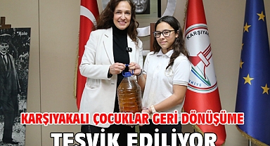 Karşıyakalı çocuklar geri dönüşüme teşvik ediliyor
