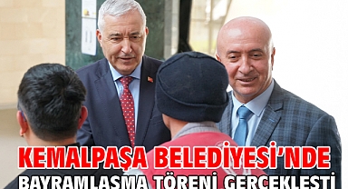 Kemalpaşa Belediyesi’nde Bayramlaşma Töreni Gerçekleşti