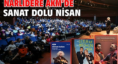 Narlıdere Akm’de Sanat Dolu Nisan