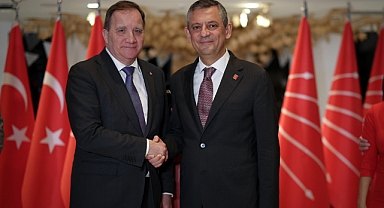 Özgür Özel, Avrupa Sosyalist Partisi (PES) Başkanı Stefan Löfven ile bir araya geldi