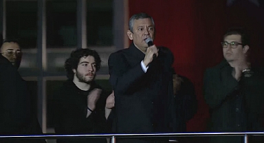 Özgür Özel, Saraçhane'de konuştu