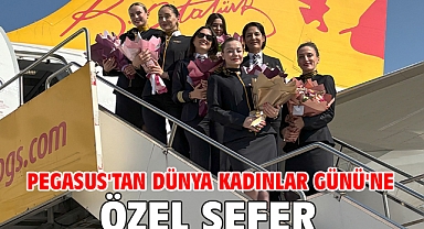 Pegasus'tan Dünya Kadınlar Günü'ne özel sefer