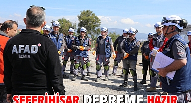 Seferihisar depreme hazır