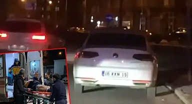 Teravih namazı dönüşü otomobilin çarptığı kadın ağır yaralandı