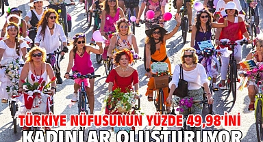 Türkiye nüfusunun yüzde 49,98'ini kadınlar oluşturuyor