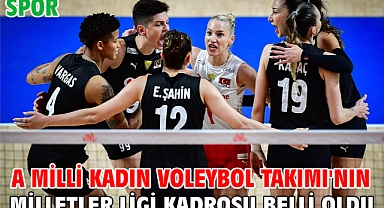 A Milli Kadın Voleybol Takımı'nın Milletler Ligi kadrosu belli oldu