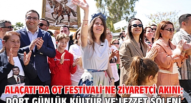 Alaçatı’da Ot Festivali’ne ziyaretçi akını: Dört günlük kültür ve lezzet şöleni!