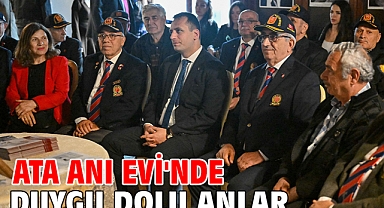 Ata Anı Evi'nde duygu dolu anlar