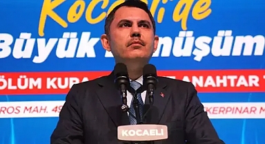 Bakan Kurum: Milletimiz emanet olarak verdiği oyla şımaranları, millete parmak sallayanları görmektedir