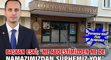 Başkan Eşki'den Flaş Açıklama Eşki;