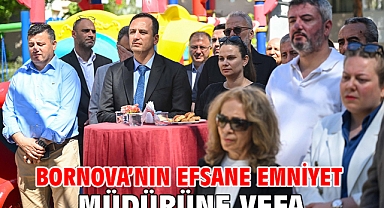 Bornova'nın Efsane Emniyet Müdürüne vefa